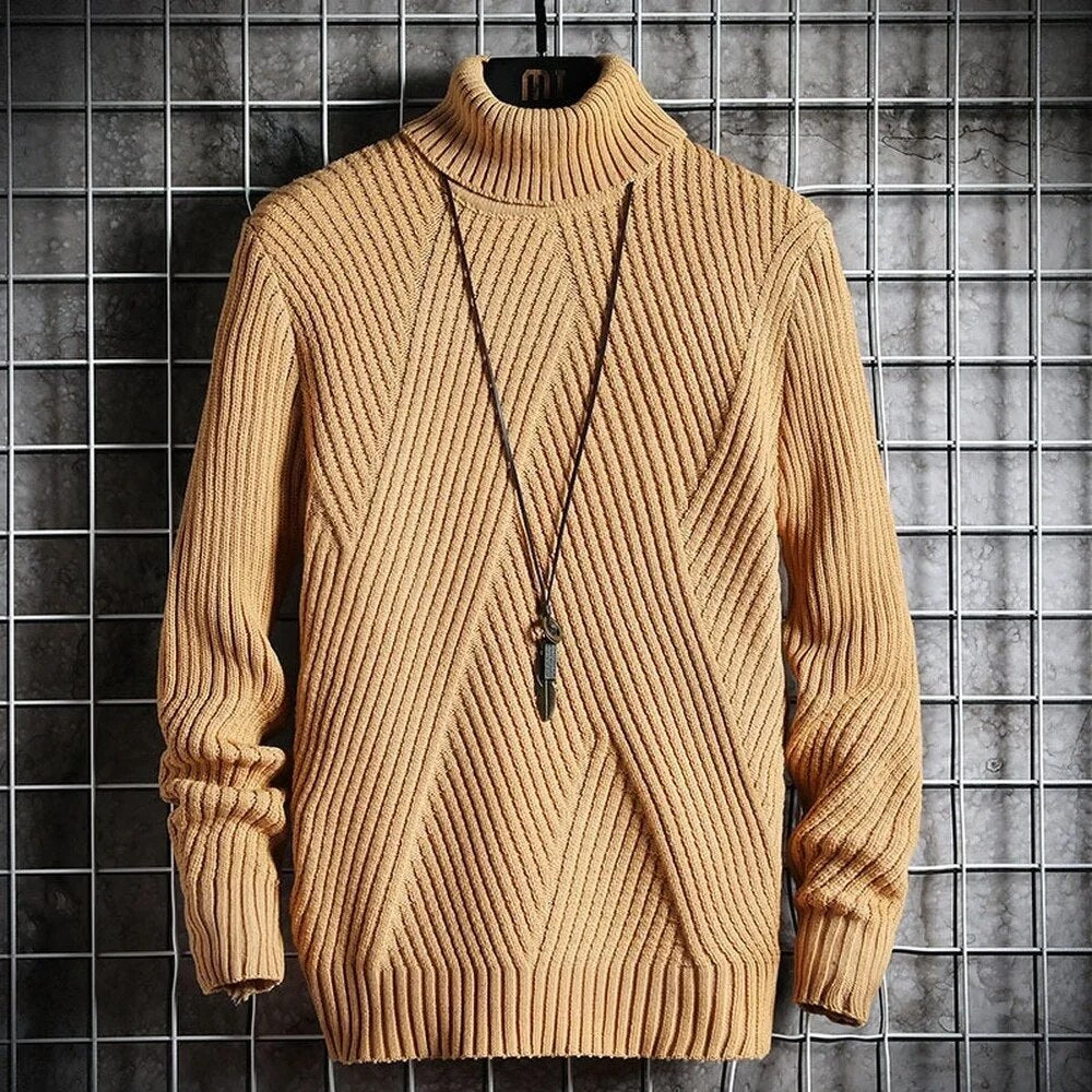 Slim Fit Mock Neck Sweater