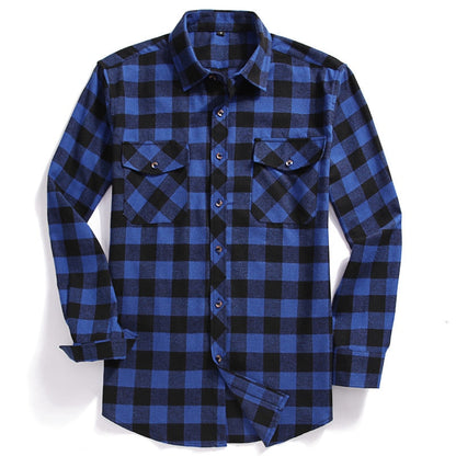 Harrington Plaid Flannel Shirt