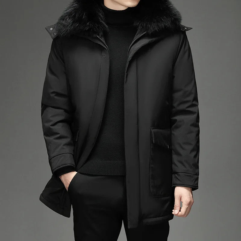 Alpaca Hooded Coat