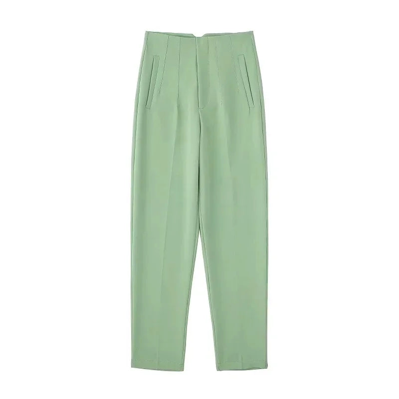 Classic High Waist Pants