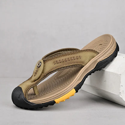 Genuine Leather Slipper