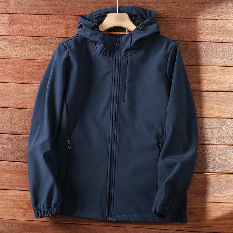 Urban Military- Inspired Windbreaker