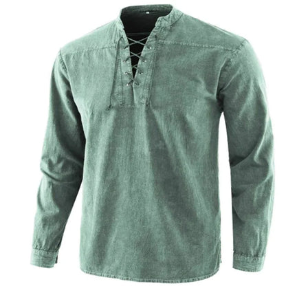 Cotton Cross-Stitch Shirt