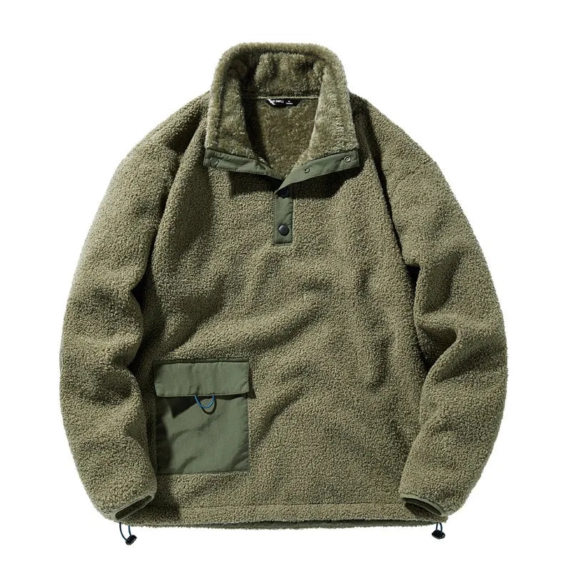 Men's Lamb Tactical Coat