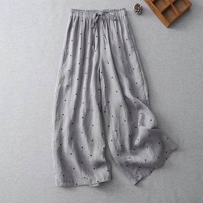 Summer Polka Dot Pants