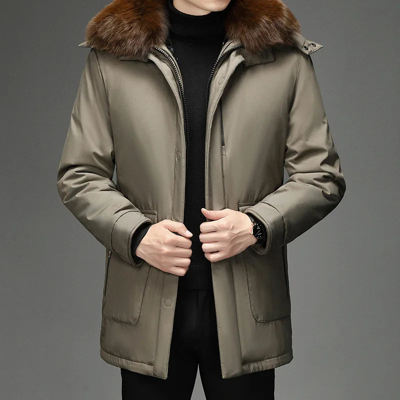 Alpaca Hooded Coat