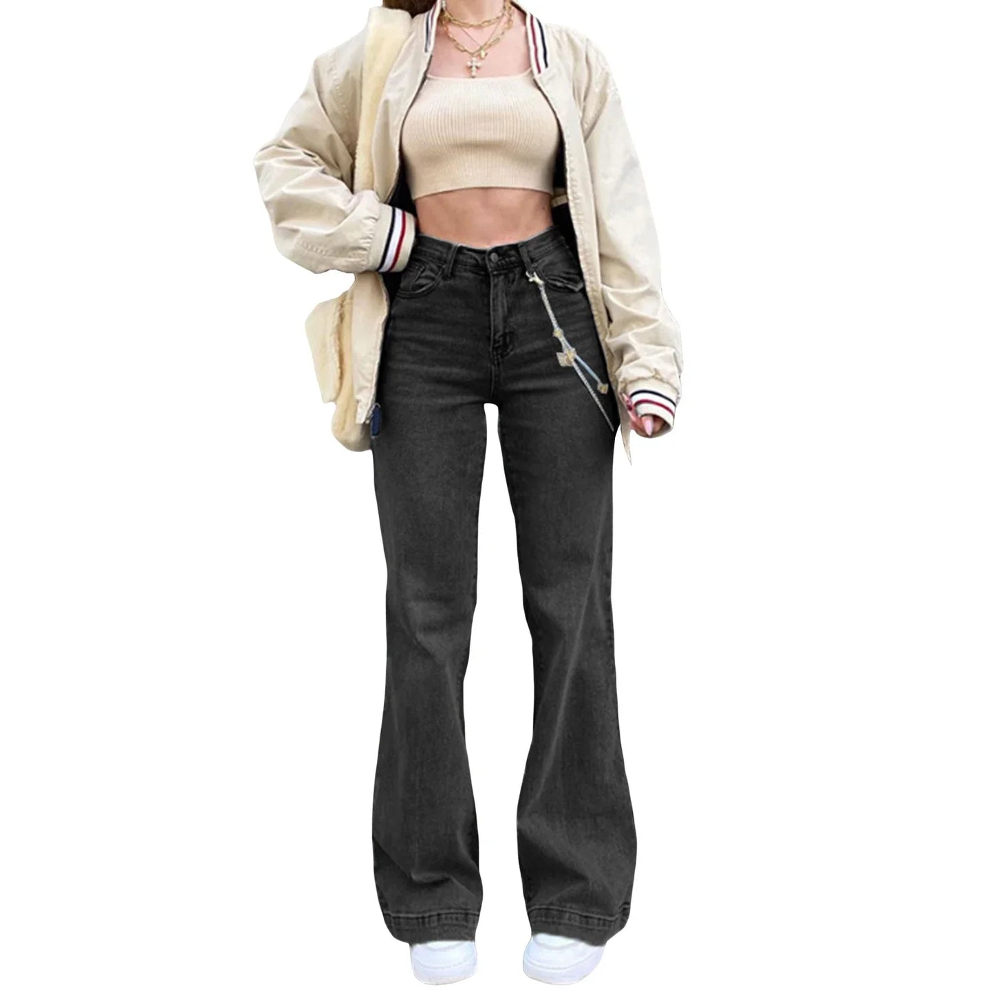 Trendy Flare Pants