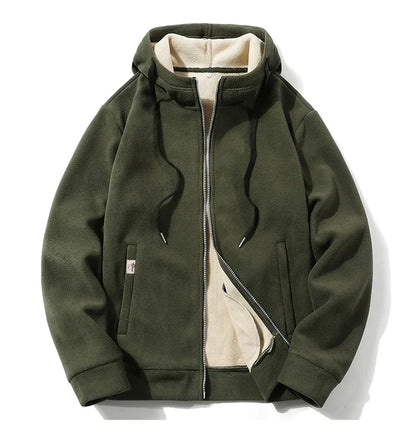 Washington  Fleece Jacket With Hood